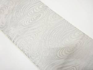 アンティーク　荒波模様織り出し袋帯（材料）